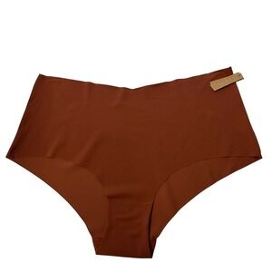 SKIMS Naked Dipped Boy Short Saffron 3X